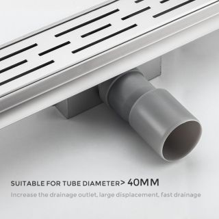 Душевой лоток Gappo G85007-1 50 см сатин