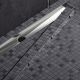 Душевой лоток Timo Drain System DS230208/00 80см с двусторонней панелью plate под плитку хром