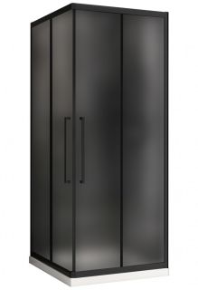 Душевой уголок ABBER Schwarzer Diamant AG02090BMH 90x90см чёрный