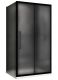 Душевой уголок ABBER Schwarzer Diamant AG30110BMH-S80BM 110x80см чёрный