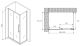 Душевой уголок ABBER Schwarzer Diamant AG30130BH-S75B 130x75см чёрный