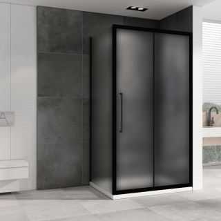 Душевой уголок ABBER Schwarzer Diamant AG30150BMH-S70BM 150x70см чёрный