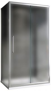 Душевой уголок ABBER Schwarzer Diamant AG30150MH-S100M-S100M 150x100см хром