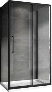 Душевой уголок ABBER Schwarzer Diamant 170x70см AG30170BH-S70B-S70B