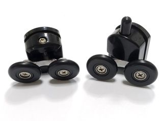 Душевой уголок ABBER Schwarzer Diamant AG30120BMH-S80BM-S80BM 120x80см чёрный