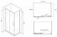 Душевой уголок ABBER Schwarzer Diamant 160x80см AG30180BH-S80B