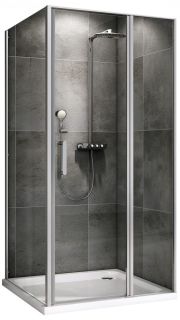 Душевой уголок ABBER Sonnenstrand 110x70см хром AG04110S-S70