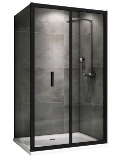 Душевой уголок ABBER Sonnenstrand AG07120B-S9 0B 120x90см чёрный