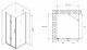 Душевой уголок ABBER Zart AG08080P-S81 80x80см хром