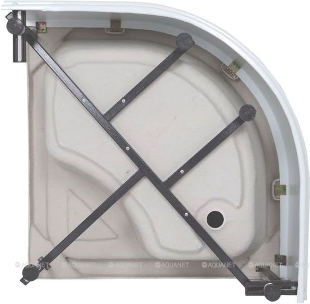 Душевой поддон Aquanet Optimal 293351 90x90 см с сиденьем белый