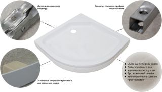 Поддон для душа Triton ПД22 Щ0000038720 80х80