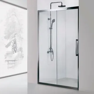 Душевая дверь Aquanet Delta NPE6121 183214 120 см стекло прозрачное профиль хром