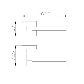 Держатель для туалетной бумаги Wonzon & Woghand Polo WW-8906-BN брашированный никель