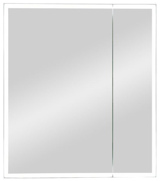 Зеркало-шкаф с подсветкой Continent Reflex МВК026 70см белый