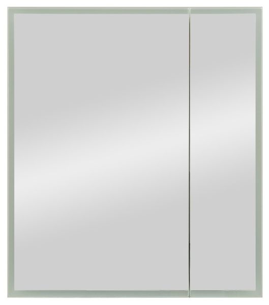 Зеркало-шкаф с подсветкой Continent Reflex МВК026 70см белый