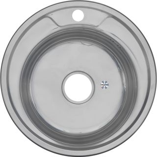 Мойка 490 Melana 0,8/180 хром с сифоном (002 t *12)