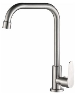 Кран на одну воду Haiba HB4182 сталь