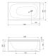 Ванна акриловая Cezares ECO-120-70-40-W37