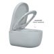 Подвесной унитаз Berges EGO Rimless белый 082122 сиденье Toma SO микролифт быстросъёмное