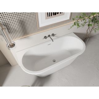 Акриловая ванна Azario ELCON ELC17075  пристенная 1700x750x580