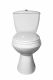 Унитаз-компакт Оскольская керамика Элисса Стандарт белый 43301130202  без микролифта