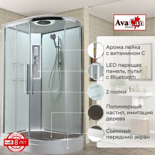 Душевая кабина EM2811LLEDT прозрачная