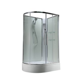 Душевая кабина EM3912RNT без крыши прозрачная