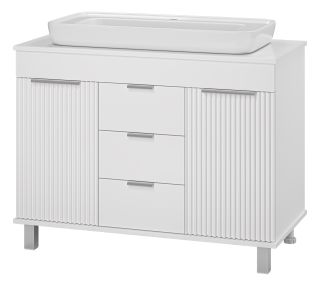 Напольная тумба под раковину Brevita Enfida ENF-06100-0143Я 100см белый