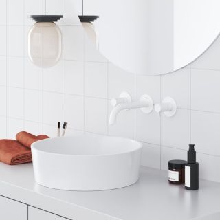 Смеситель для раковины Ravak Espirit X070239 ES 019.10WV.O1 настенный БЕЛЫЙ ВЕЛЬВЕТ