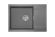 Мойка кухонная Granula 7003, ГРАФИТ