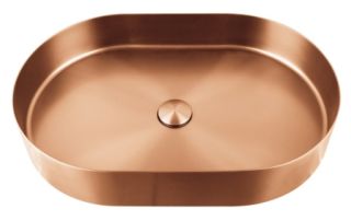 Раковина AltroBagno Eterno 001027 RaSp из нержавеющей стали медь матовая