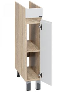 Тумба под раковину для стиральной машины СанТа Марс 700355 19см янтарный