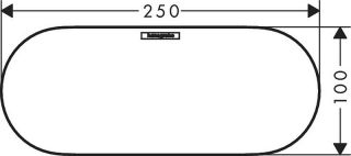 Крышка Hansgrohe 27925670 черный