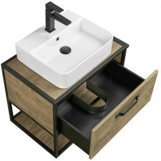 Тумба под раковину Акватон Лофт Фабрик 65см дуб кантри 1A242301LTDY0