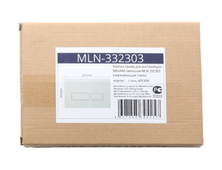 Кнопка смыва Melana MLN-332303 нержавеющая сталь