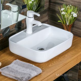 Накладная раковина Melana 78180-805 51см белый