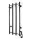 Полотенцесушитель электрический Domoterm Танго DMT 109-V4 36x92 EK R чёрный
