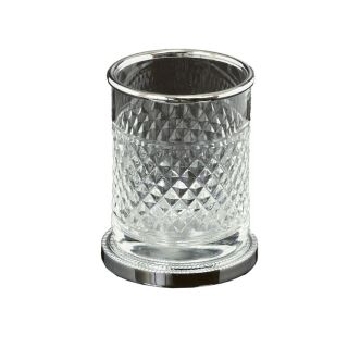 Стакан Boheme хром 10217