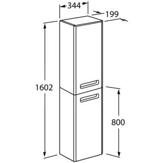 Пенал Roca Gap ZRU9302747 L