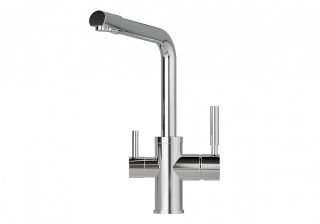 Смеситель для кухни Granula 2015 Хром+АКС-002 хром