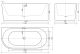 Акриловая ванна Sancos Veneto R FB12 170x80см белый