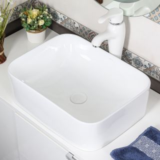 Накладная раковина Melana 320362A-805 50см белый