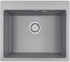 Мойка кухонная Paulmark Kante PM106052-GRM серый металлик