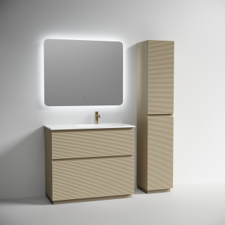 Тумба напольная под раковину Sancos Folk Floor FL100FRCP правая 100 см капучино