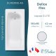 Ванна чугунная Delice Flex DLR230632-AS 180х85 с антискользящим покрытием