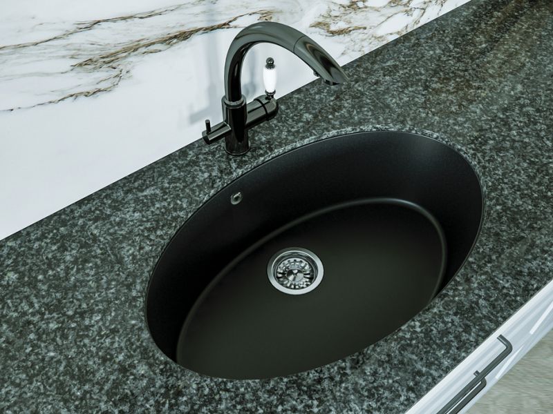 Кухонная мойка Florentina Вега Овал жасмин