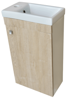 Тумба под раковину Bellezza Комо 40см дуб светлый 00000011549