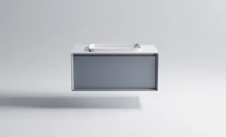 Тумба с раковиной Astra-Form Фрейм 4631177713934 100 см голубой матовый