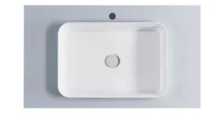 Тумба с раковиной Astra-Form Фрейм 4631177715310 90 см голубой матовый