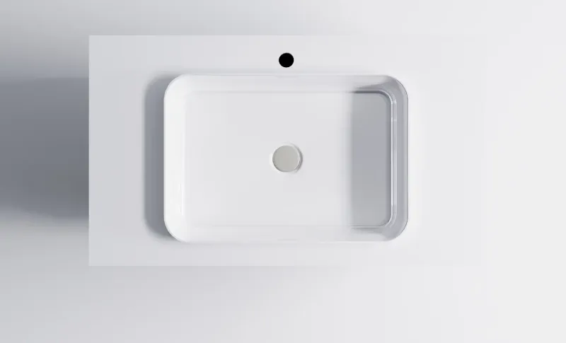 Тумба с раковиной Astra-Form Фрейм 4631177713941 100 см серый матовый